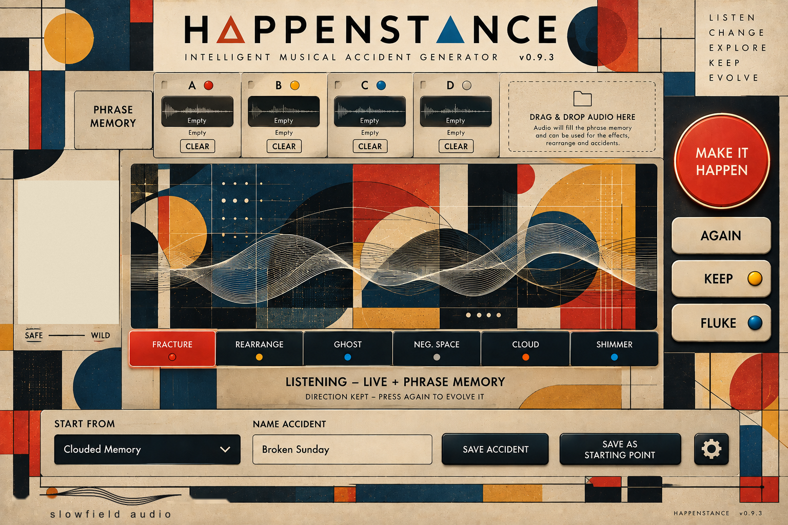 Happenstance plugin interface